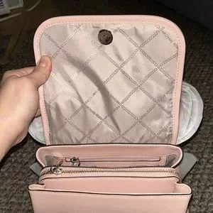 Michael Kors Harrison Medium Flap Saffiano Leather Backpack Pink s-l400.jpg main image 4